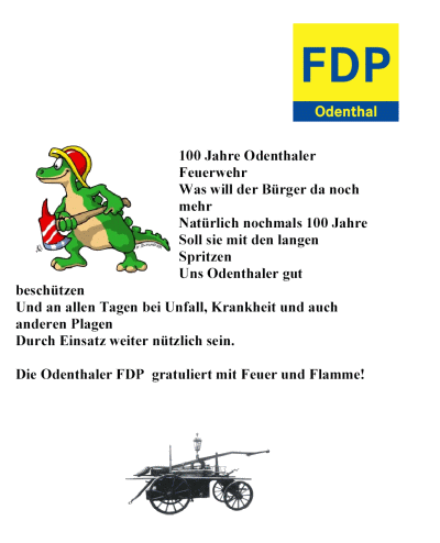 100 Jahre Feuerwehr